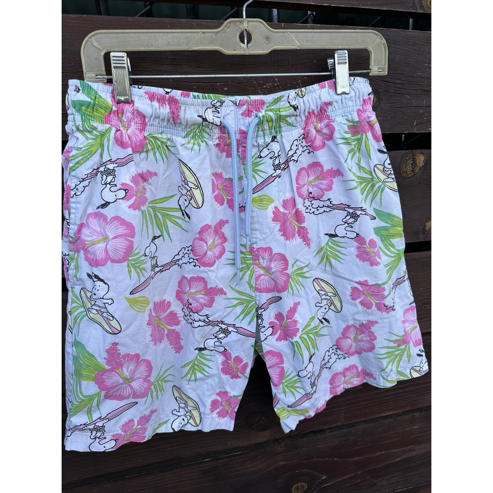 Peanuts Snoopy Swim Trunks Small
